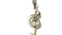 Silver Musical Symbol Pendant