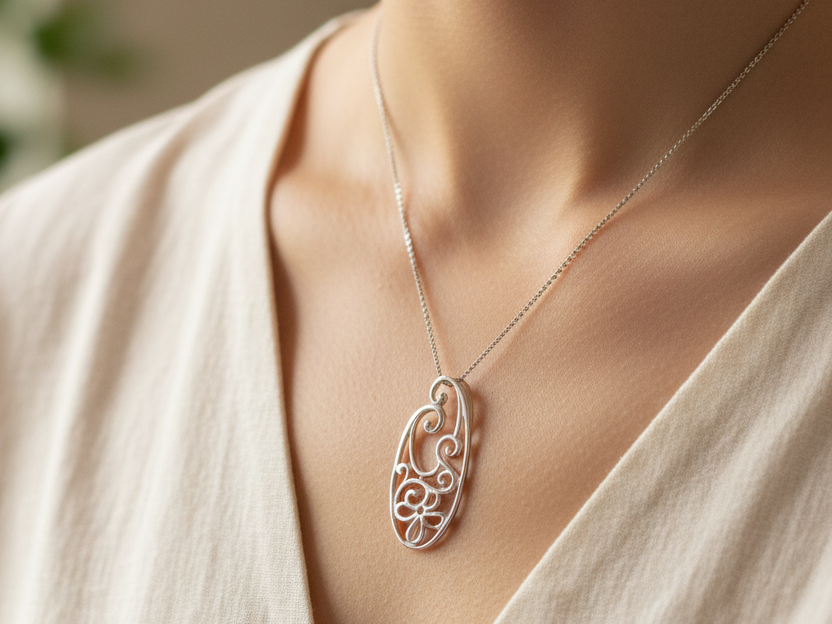Simply Silver Pendant