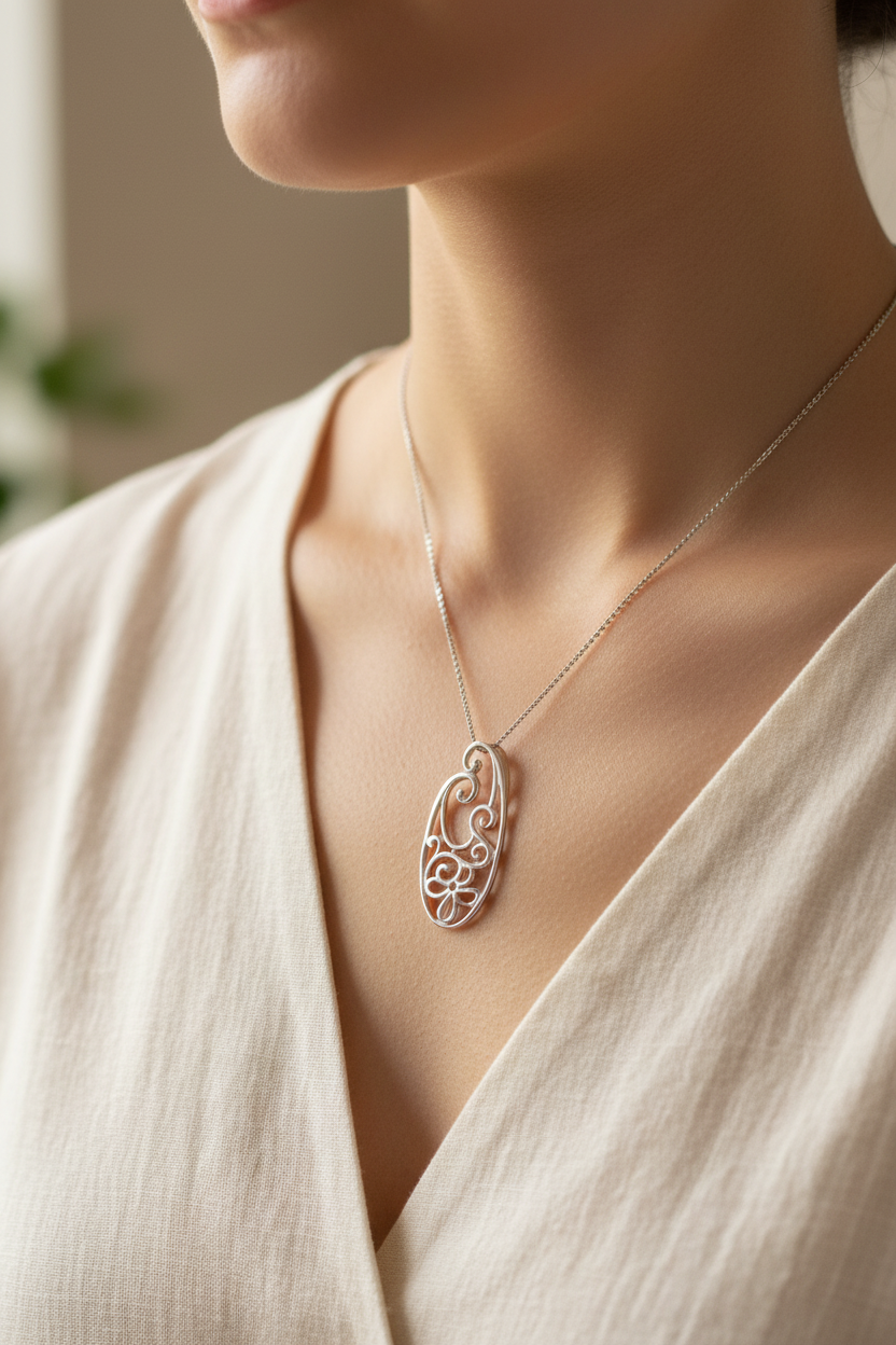 Simply Silver Pendant