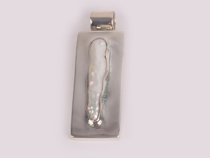Shell and Opal Pendant