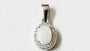 Opal And Cz Pendant