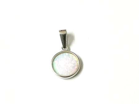 Opal Silver Earring