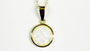 Opal Yellow Plated on Silver Pendant and Chain