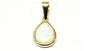 Opal Yellow Plated Silver Pendant