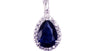 9 CT White Gold Pendant.