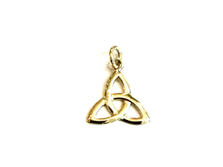 9CT Yellow Gold Trinity Knot Pendant