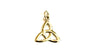 9CT Yellow Gold Trinity Knot Pendant