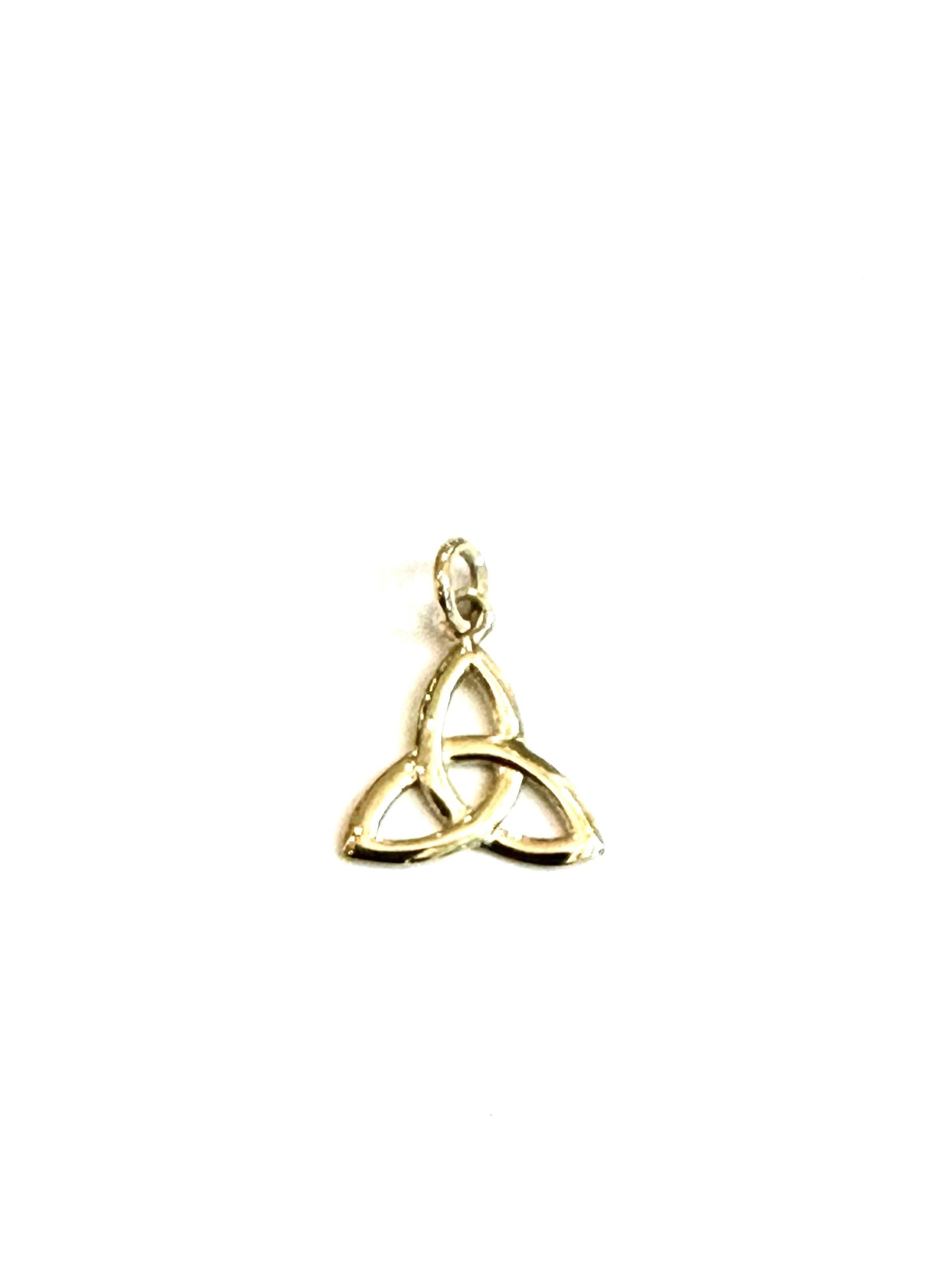 9CT Yellow Gold Trinity Knot Pendant