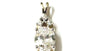 9 CT Yellow Gold White Cz Pendant