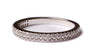 9ct White Gold Cz Ring.