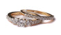 9ct Yellow Gold Cz Ring.