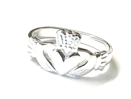 Claddagh Gents Silver Ring