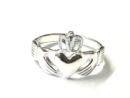 Claddagh Gents Silver Ring