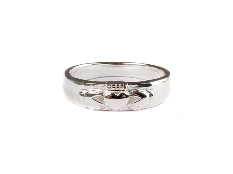 Claddagh Silver Ring