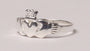 Claddagh Silver Kids Ring H/W