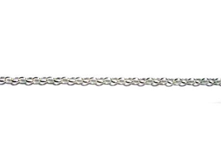 OVAL SILVER BELCHER CHAIN