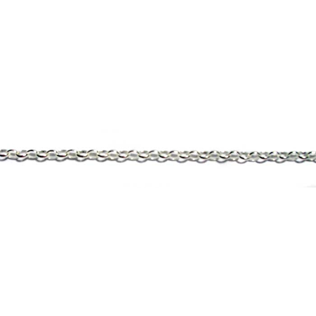 OVAL SILVER BELCHER CHAIN