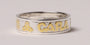 Mo Anam Cara “My Soul Mate Goldplated on Silver Gents Ring