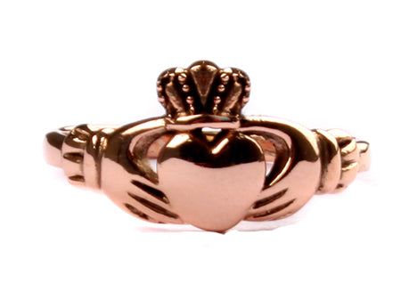 9CT Rose Gold Ring H/W.