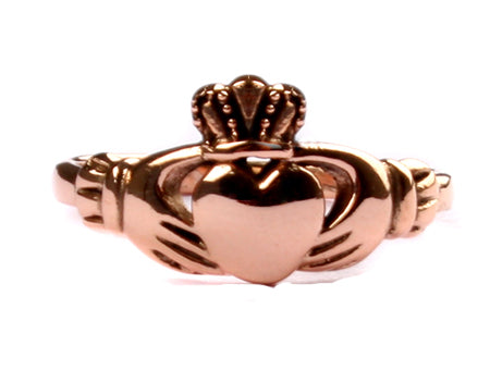 9CT Rose Gold Ring H/W.