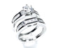A White Cubic Zirconia Ring