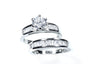 A White Cubic Zirconia Ring