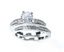 A White Cubic Zirconia Ring