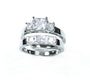 A White Cubic Zirconia Ring