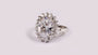 A White Cubic Zirconia Ring