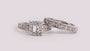 A White Cubic Zirconia Ring