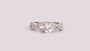 A White Cubic Zirconia Ring