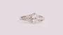 A White Cubic Zirconia Ring