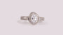 A White Cubic Zirconia Ring