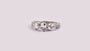 A White Cubic Zirconia Ring