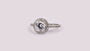 A White Cubic Zirconia Ring