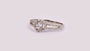 A White Cubic Zirconia Ring