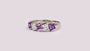 Amethyst Cubic Zirconia Ring