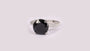 Black Cubic Zirconia Ring