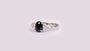 Black Cubic Zirconia Ring