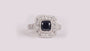 Black Cubic Zirconia Ring