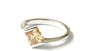 Champagne Cubic Zirconia Ring