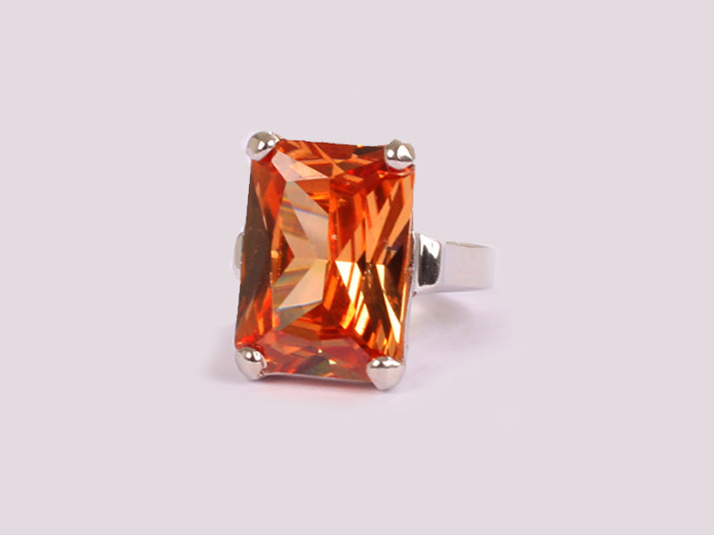 Champagne/Smokey Quartz Ring