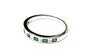 Emerald Cubic Zirconia Silver Ring