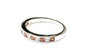 Garnet Cubic Zirconia Silver Ring