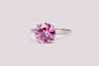 Pink Cubic Zirconia Ring
