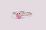 Pink Cubic Zirconia Ring