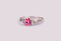 Pink Cubic Zirconia Ring