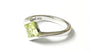 Peridot Cubic Zirconia Ring