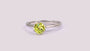 Peridot Cubic Zirconia Ring