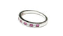 Ruby Cubic Zirconia Silver Ring